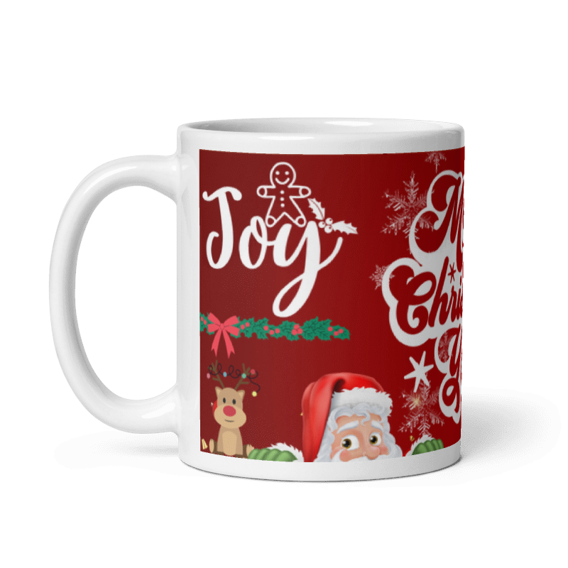 Taza Joy Christmas color Blanco - Taza Navidad - Joy Merry Christmas