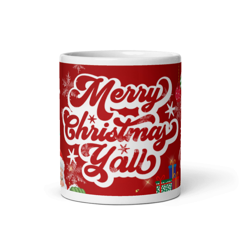 Taza Joy Christmas color Blanco - Taza Navidad - Joy Merry Christmas