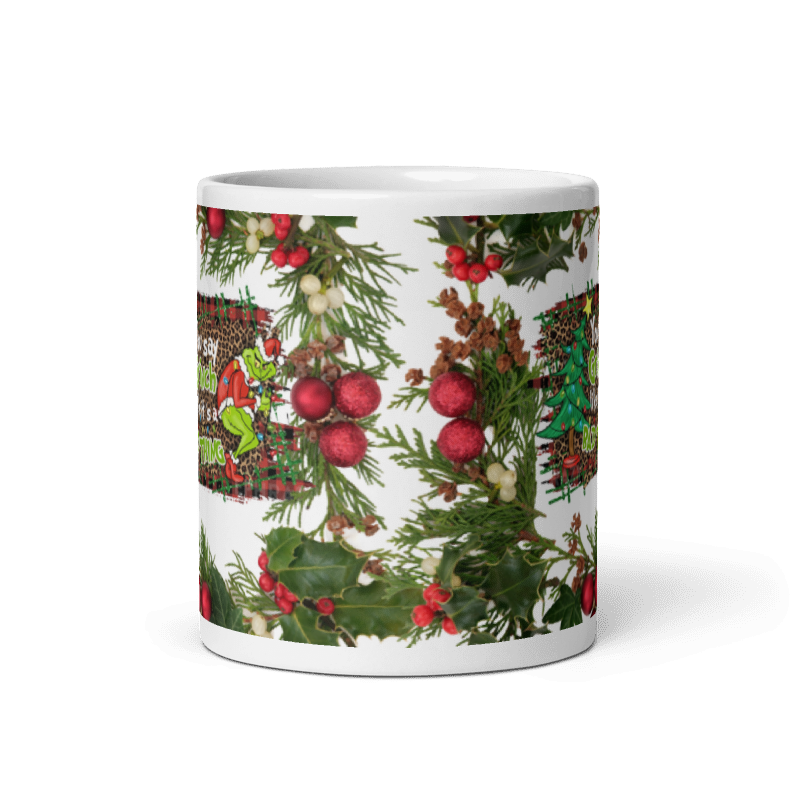 Taza Grinch Navidad color Blanco - Taza Navidad - Grinch