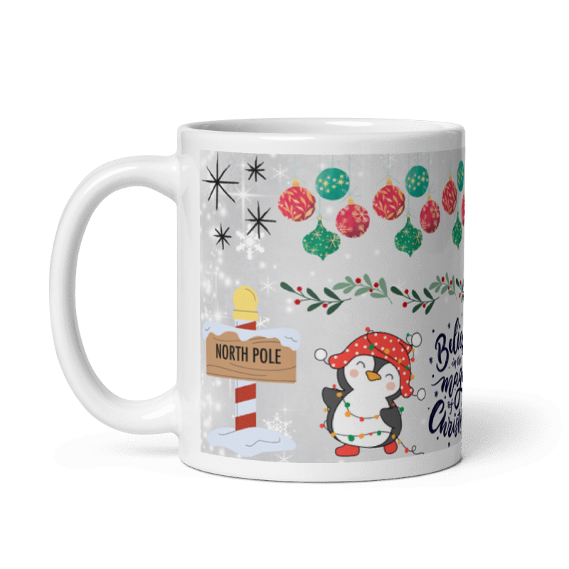 Taza Believe Magic Christmas color Blanco - Taza Navidad - Believe Magic Christmas