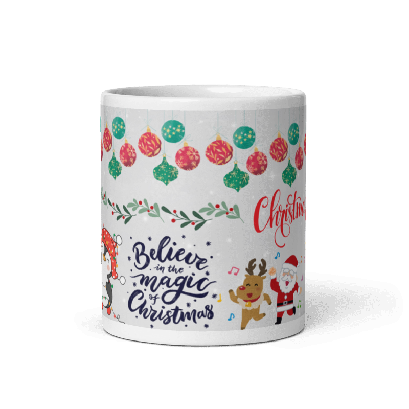 Taza Believe Magic Christmas color Blanco - Taza Navidad - Believe Magic Christmas